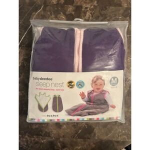 Baby DeeDee Sleep Nest Sleeping Sack for Baby 6-18 Months TOG 2.5 Purple & Pink